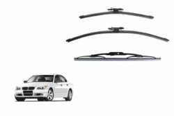 BMW 5 Series Sedan/Wagon 5th Generation Car Window Wipers (E60/E61; 2003-2010)