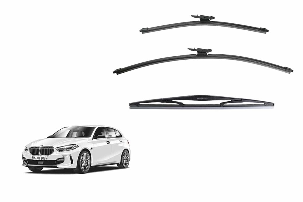 BMW 1 Series Hatchback 2nd Generation | 2 Series Coupe 1st Generation Car Window Wipers (With Connected Drive) (F20/F22/F23/F87; 2011-2021)
