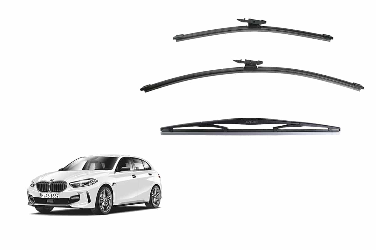 BMW 1 Series Hatchback 2nd Generation | 2 Series Coupe 1st Generation Car Window Wipers (With Connected Drive) (F20/F22/F23/F87; 2011-2021)