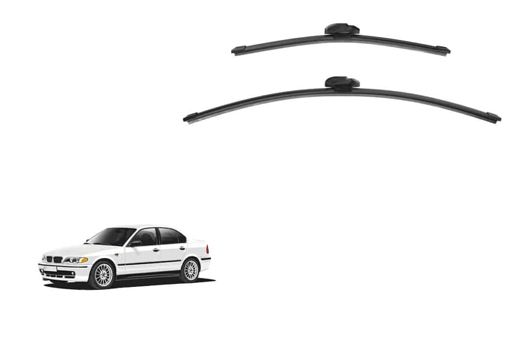BMW 3 Series Coupe/Convertible 4th Generation Car Window Wipers (E46/2/E46/2C; 1998-2006)
