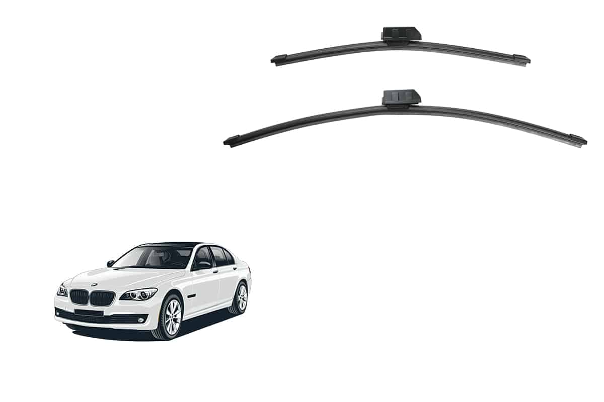 BMW 7 Series 5th Generation Car Window Wipers (F01/F02/F03/F04; 2008-2015)