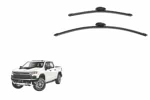 Chevrolet Silverado 1500 Crew Cab 4th Generation | GMC Sierra 1500 Crew Cab 5th Generation Car Window Wipers (GMT T1XX; 2019-Present)