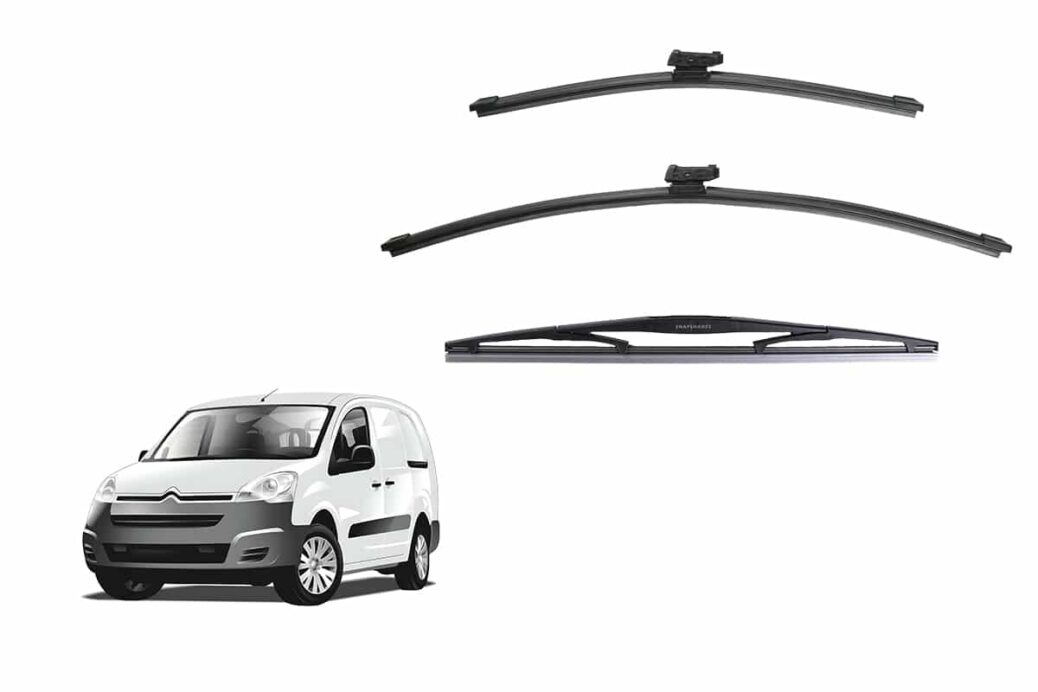 Citroen Berlingo | Peugeot Partner 2nd Generation Car Window Wipers (B9; 2008-2018)