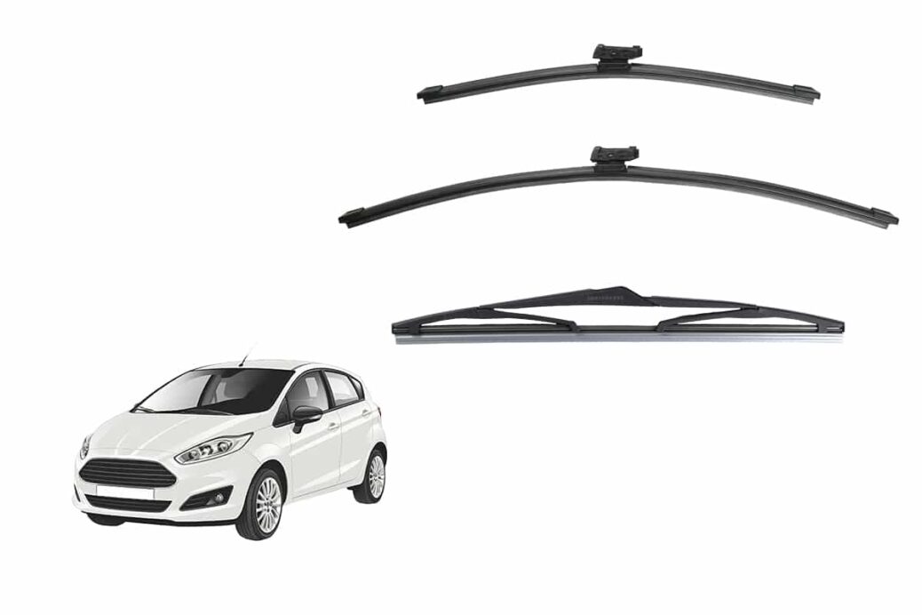 Ford Fiesta Hatchback 6th Generation Car Window Wipers (2008-2017)