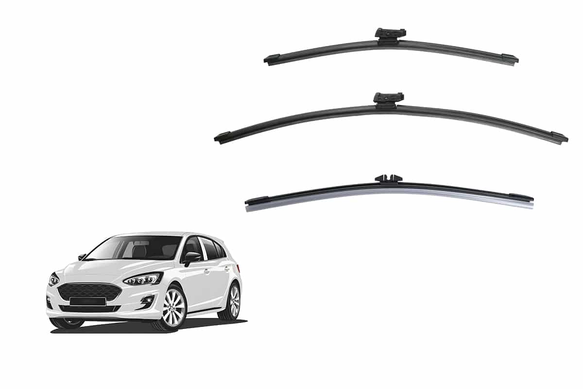 Ford Focus Hatchback 4th Generation Car Window Wipers (2018-2025) Ford Focus Hatchback 4th Generation Car Window Wipers (2018-2025)