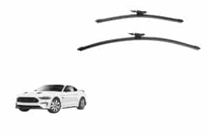 Ford Mustang 6th/7th Generation Car Window Wipers (S550/S650; 2015-Present)