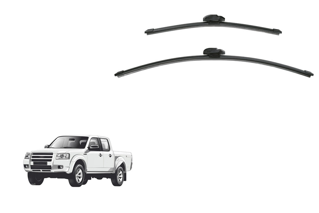 Ford Ranger 2nd Generation | Mazda BT-50 1st Generation Car Window Wipers (PJ/PK/J97M; 2006-2011)