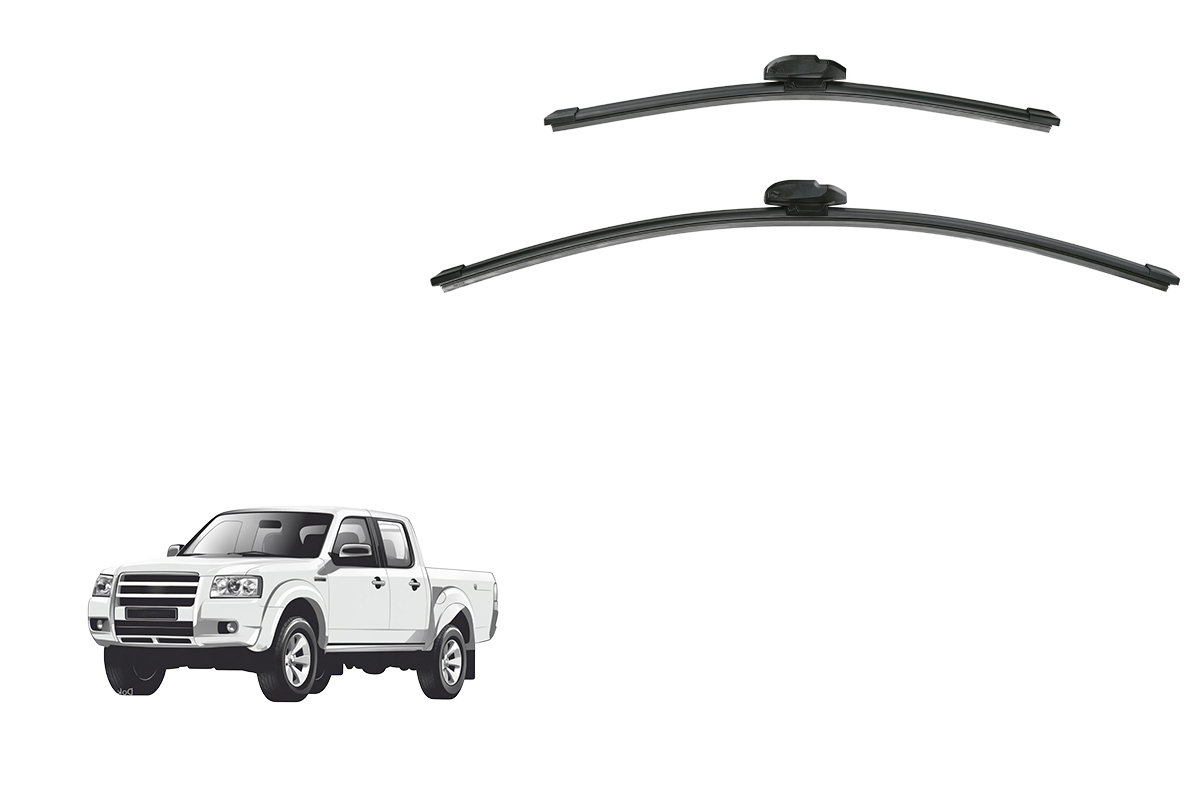 Ford Ranger 2nd Generation | Mazda BT-50 1st Generation Car Window Wipers (PJ/PK/J97M; 2006-2011) Ford Ranger 2nd Generation | Mazda BT-50 1st Generation Car Window Wipers (PJ/PK/J97M; 2006-2011)
