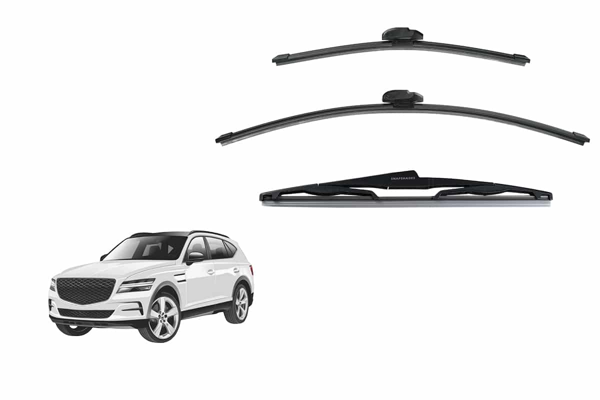 Genesis GV80 Car Window Wipers (2021-Present) Genesis GV80 Car Window Wipers (2021-Present)