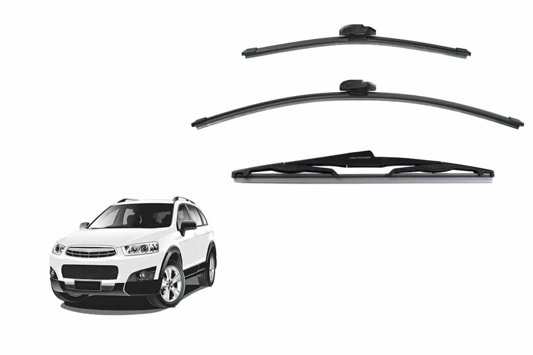 Holden Captiva | Chevrolet Captiva | Opel Antara Car Window Wipers (2006-2018)