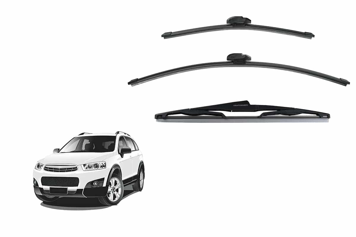 Holden Captiva | Chevrolet Captiva | Opel Antara Car Window Wipers (2006-2018) Holden Captiva | Chevrolet Captiva | Opel Antara Car Window Wipers (2006-2018)