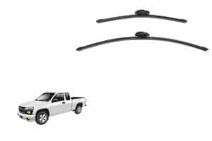 Holden Rodeo 3rd Generation | Isuzu D-Max 1st Generation | Holden/Chevrolet Colorado | GMC Canyon Crew Cab Car Window Wipers (RA/RC; 2003-2012)