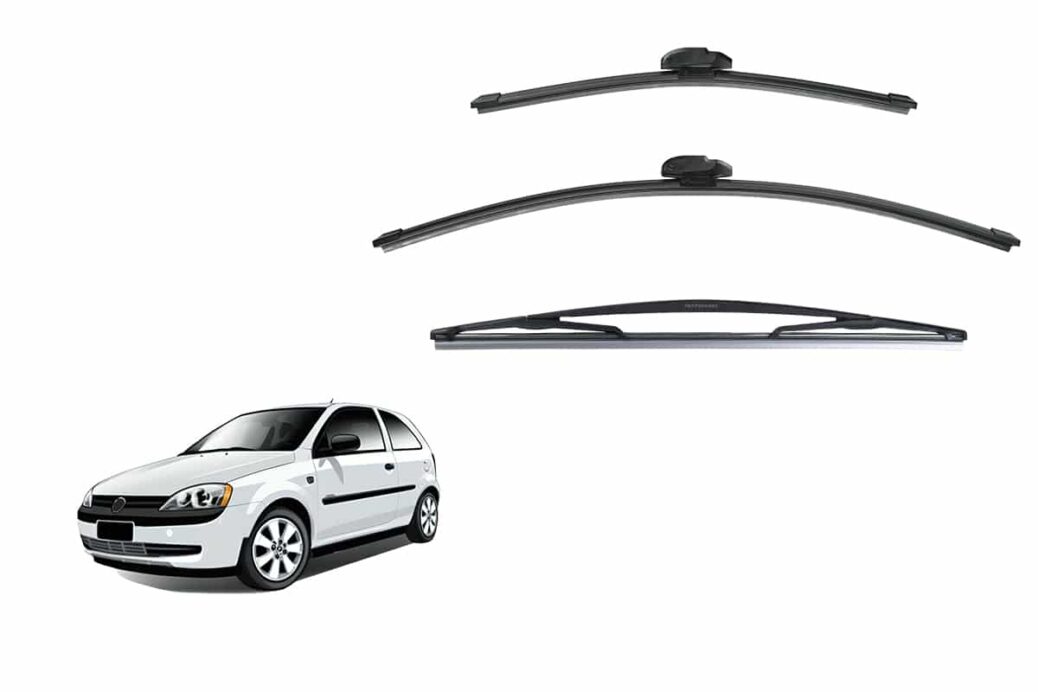 Holden Barina | Opel/Vauxhall Corsa Car Window Wipers (XC; 2001-2005)