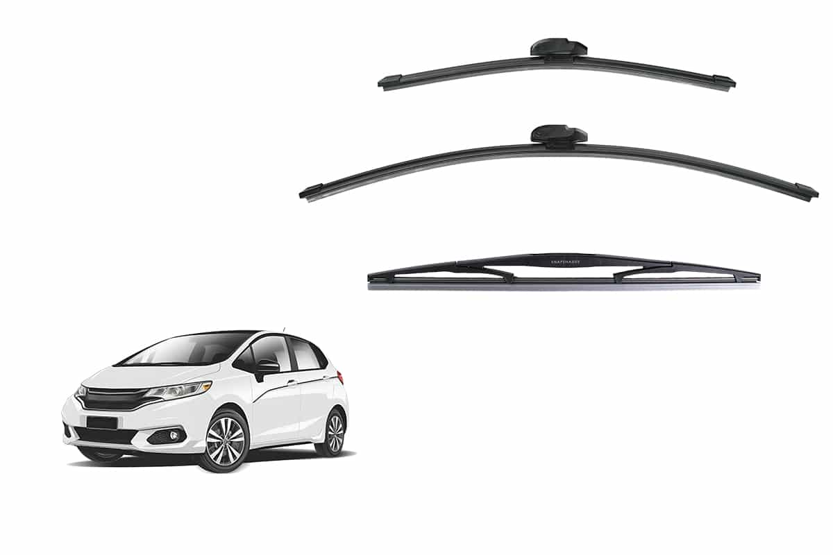 Honda Jazz/Fit Hatchback 3rd Generation Car Window Wipers (GK; 2014-2022) Honda Jazz/Fit Hatchback 3rd Generation Car Window Wipers (GK; 2014-2022)