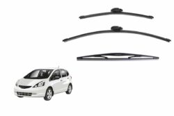 Honda Jazz/Fit Hatchback 2nd Generation Car Window Wipers (GE; 2007-2014)