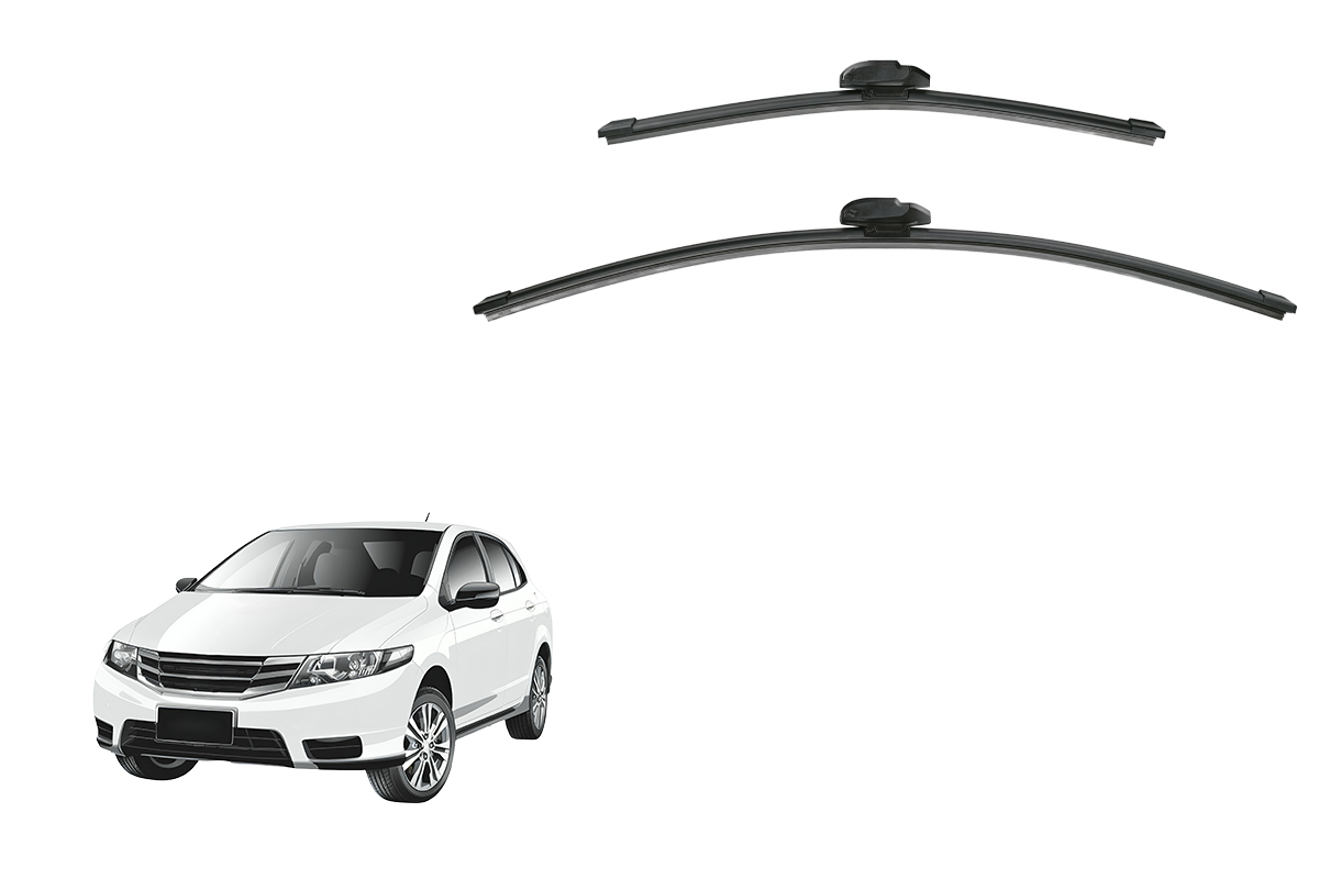 Honda City 5th Generation Car Window Wipers (GM2/3; 2008-2013) Honda City 5th Generation Car Window Wipers (GM2/3; 2008-2013)