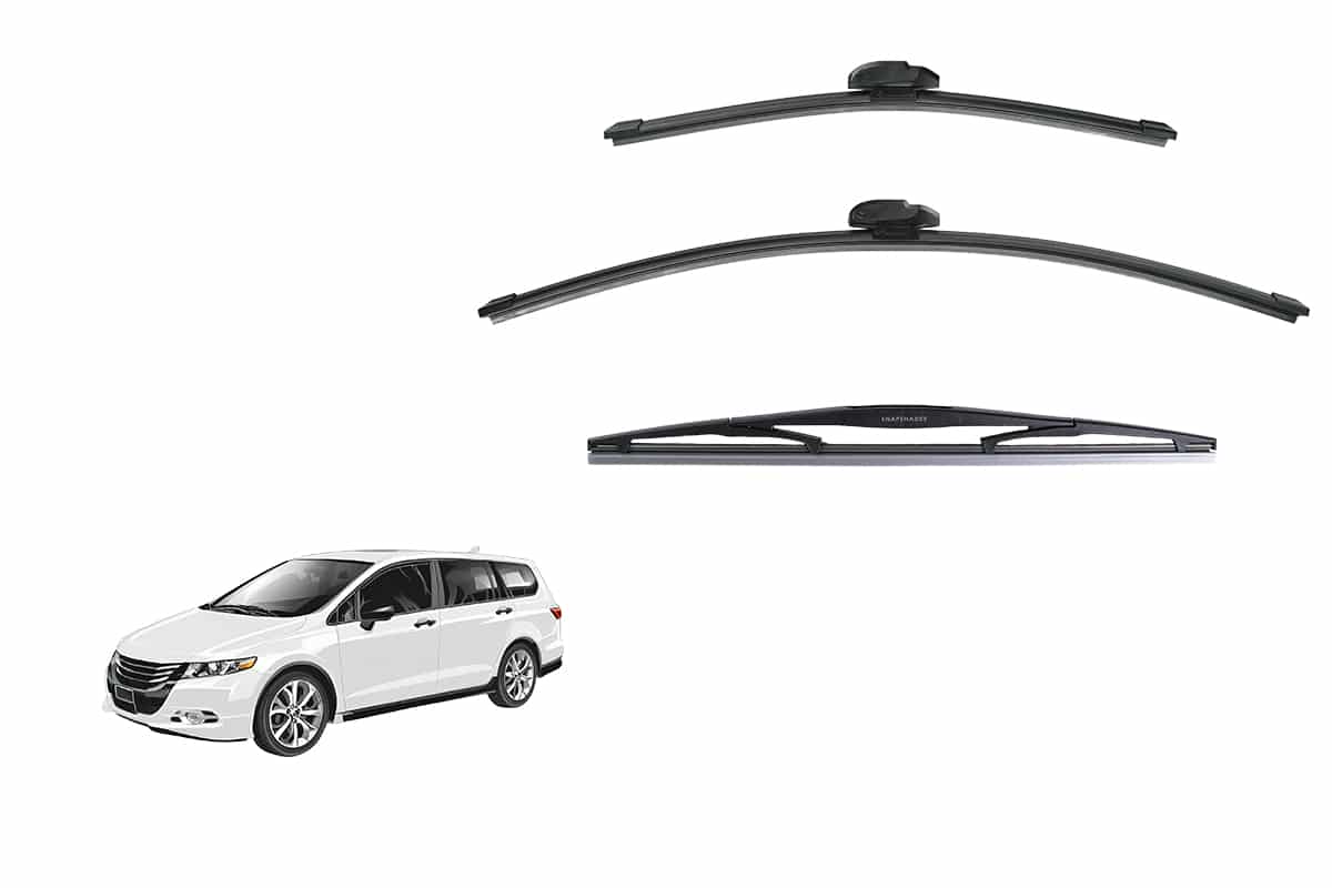 Honda Odyssey 4th Generation Car Window Wipers (RB3/4; 2008-2013) Honda Odyssey 4th Generation Car Window Wipers (RB3/4; 2008-2013)