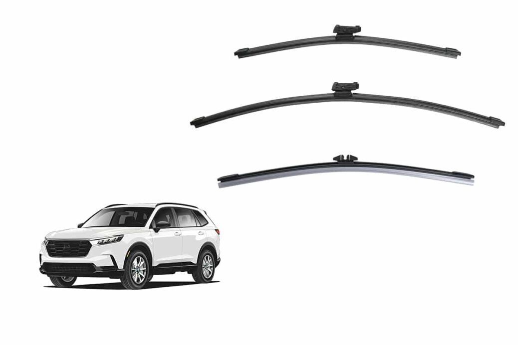 Honda CR-V 6th Generation Car Window Wipers (RS; 2023-Present)