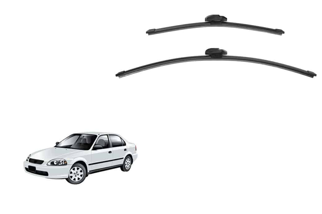 Honda Civic Sedan 6th Generation Car Window Wipers (1996-2000)