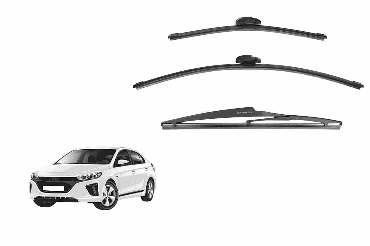 Hyundai Ioniq Hybrid/Ioniq Electric Car Window Wipers (2017-2022) Hyundai Ioniq Hybrid/Ioniq Electric Car Window Wipers (2017-2022)