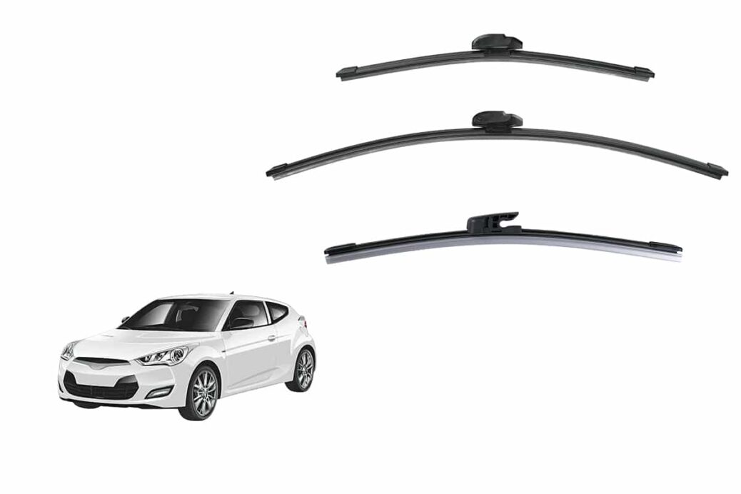 Hyundai Veloster 1st Generation Car Window Wipers (2012-2018)