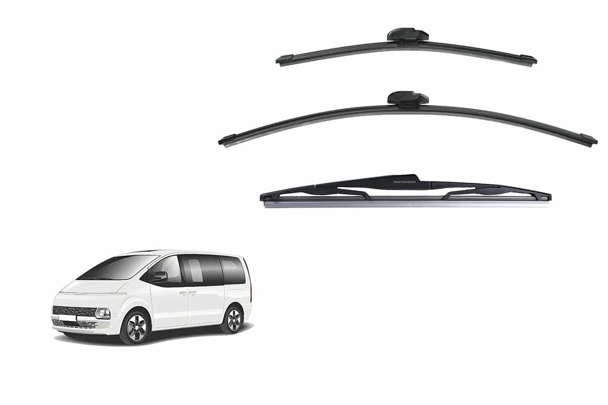 Hyundai Staria Car Window Wipers (US4; 2021-Present) Hyundai Staria Car Window Wipers (US4; 2021-Present)