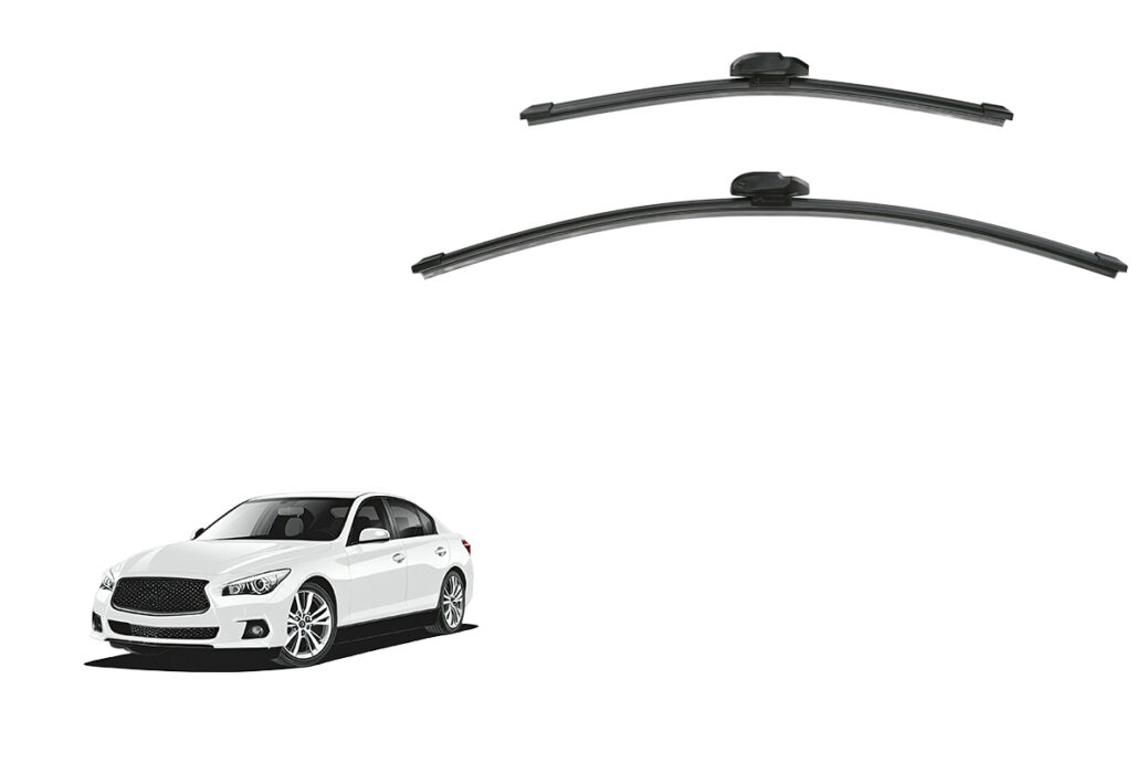 Infiniti Q50 1st Generation | Nissan Skyline 13th Generation Car Window Wipers (V37; 2013-Present)