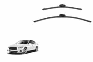 Infiniti Q50 1st Generation | Nissan Skyline 13th Generation Car Window Wipers (V37; 2013-Present)