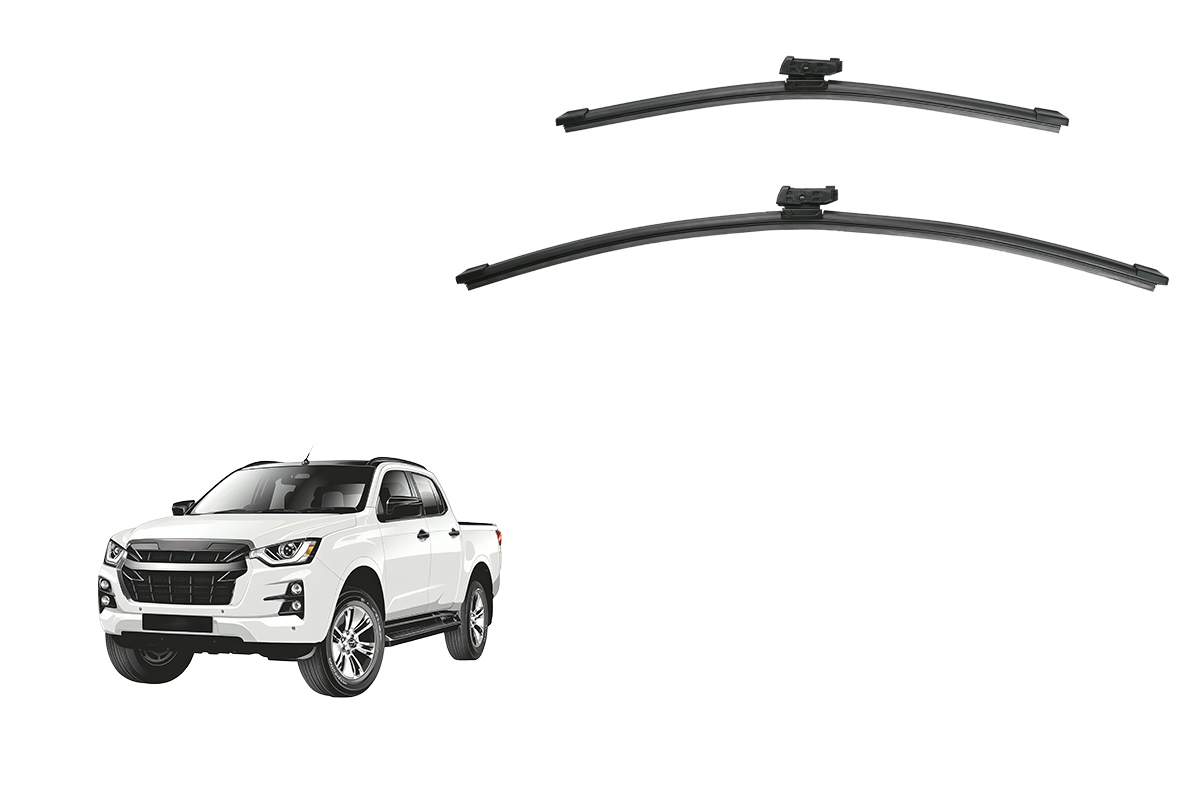 Isuzu D-MAX | Mazda BT-50 3rd Generation Car Window Wipers (RG; 2020-Present) Isuzu D-MAX | Mazda BT-50 3rd Generation Car Window Wipers (RG; 2020-Present)