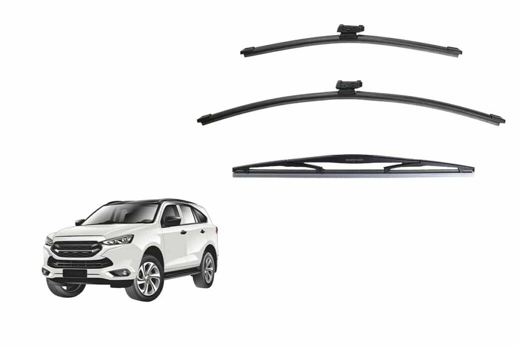 Isuzu MU-X 2nd Generation Car Window Wipers (RJ; 2020-Present)