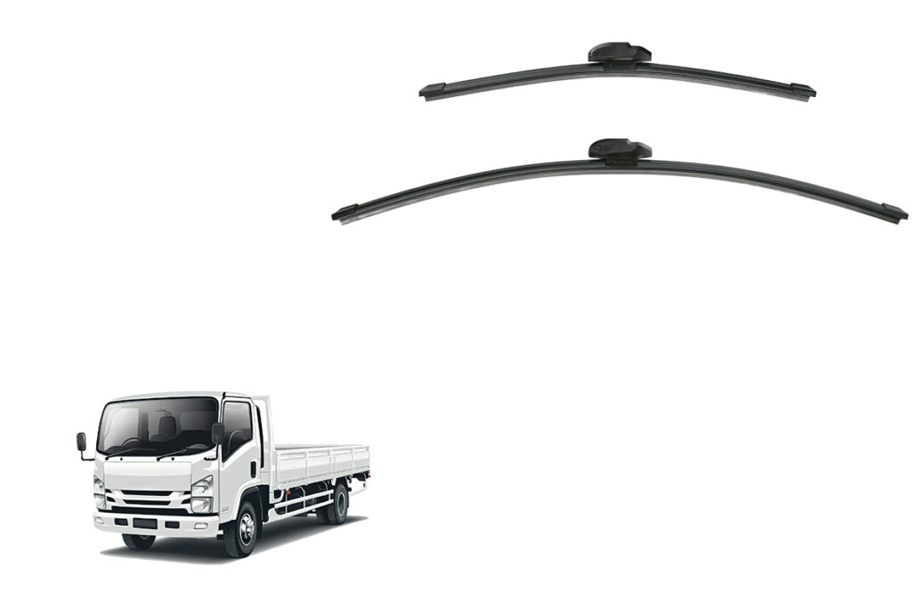Isuzu N-Series/Q-Series | Nissan Atlas/Elf 6th/7th Generation Car Window Wipers (Wide Double Cab) (2006-Present)