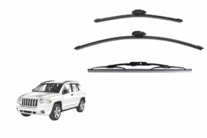 Jeep Compass 1st Generation Car Window Wipers (WK49; 2008-2017)