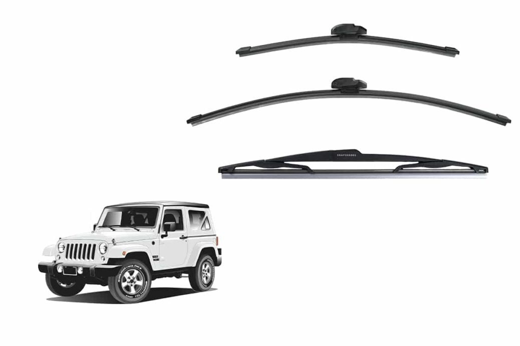 Jeep Wrangler Car Window Wipers (JK; 2007-2018)