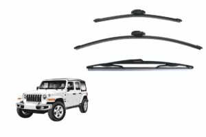Jeep Wrangler Car Window Wipers (JL/JT; 2018-Present)