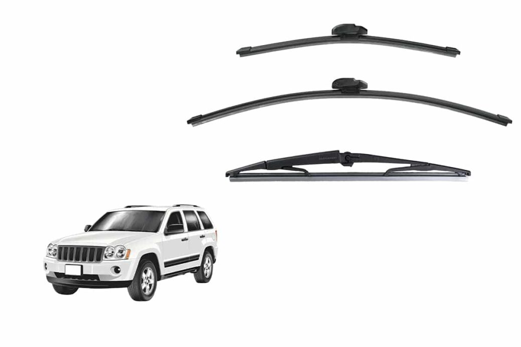 Jeep Grand Cherokee 3rd Generation Car Window Wipers (WK; 2005-2010)
