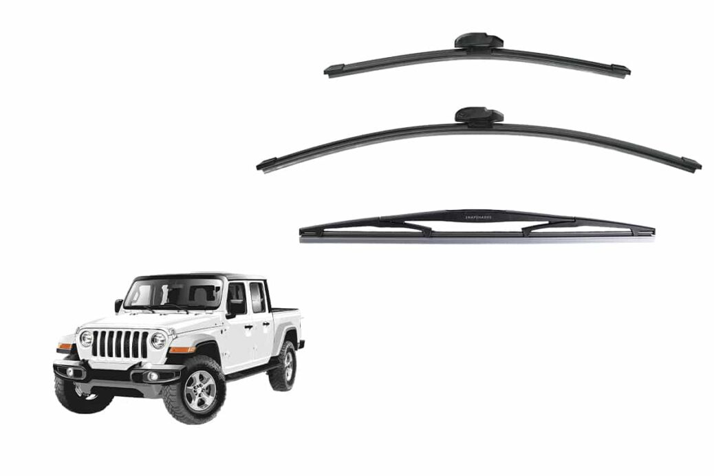 Jeep Gladiator Car Window Wipers (JL/JT; 2019-Present)