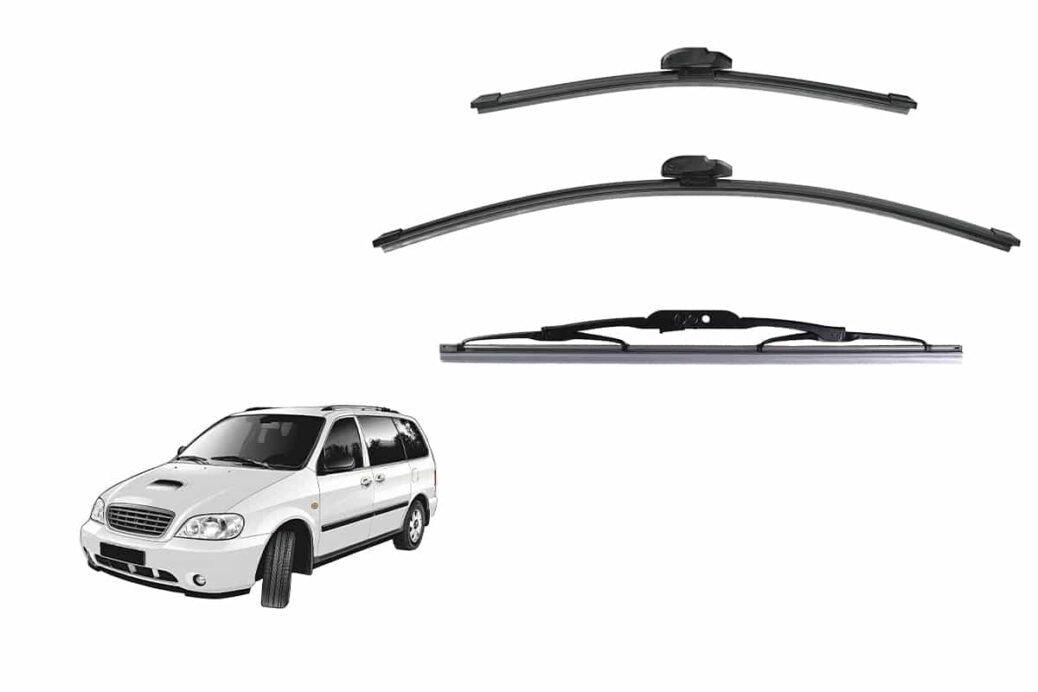 KIA Carnival/Sedona 1st Generation Car Window Wipers (1998-2005)