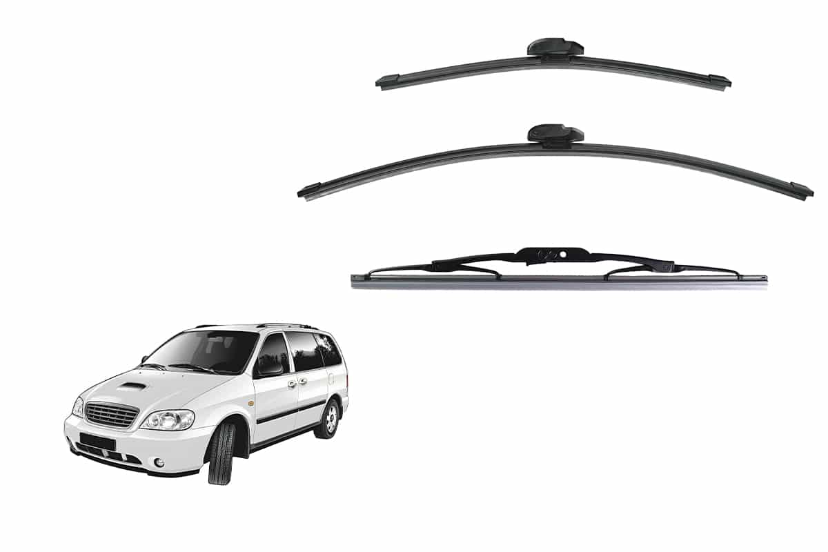 KIA Carnival/Sedona 1st Generation Car Window Wipers (1998-2005) KIA Carnival/Sedona 1st Generation Car Window Wipers (1998-2005)