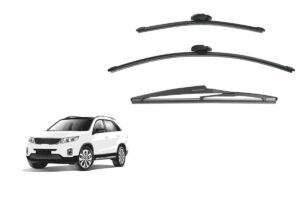 KIA Sorento 2nd Generation Car Window Wipers (XM; 2010-2015)