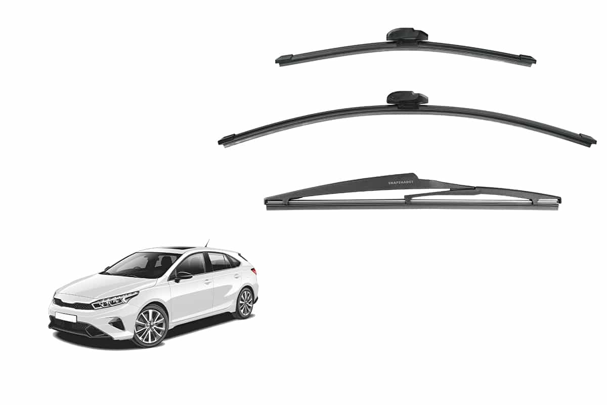 KIA Rio Hatchback 4th Generation Car Window Wipers (Global Version) (YB/SC; 2016-2023) KIA Rio Hatchback 4th Generation Car Window Wipers (Global Version) (YB/SC; 2016-2023)