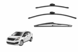 KIA Rio Hatchback/Sedan 3rd Generation Car Window Wipers (UB; 2011-2017)