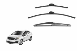 KIA Rio Hatchback/Sedan 3rd Generation Car Window Wipers (UB; 2011-2017)