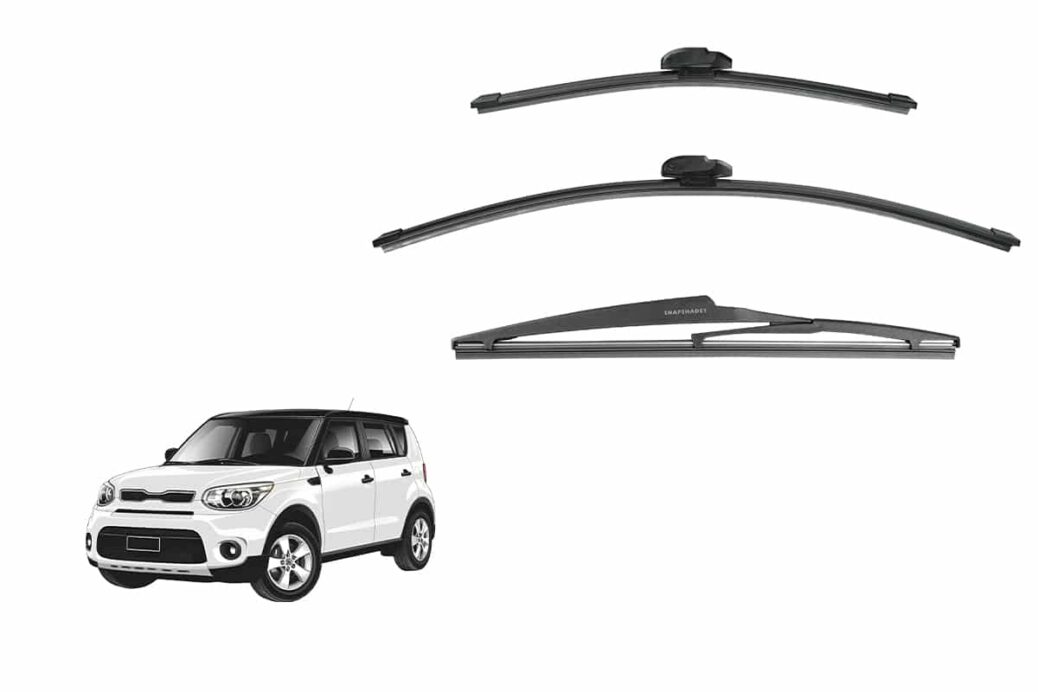 KIA Soul 2nd Generation Car Window Wipers (PS; 2013-2019)