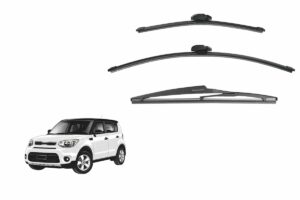 KIA Soul 2nd Generation Car Window Wipers (PS; 2013-2019)