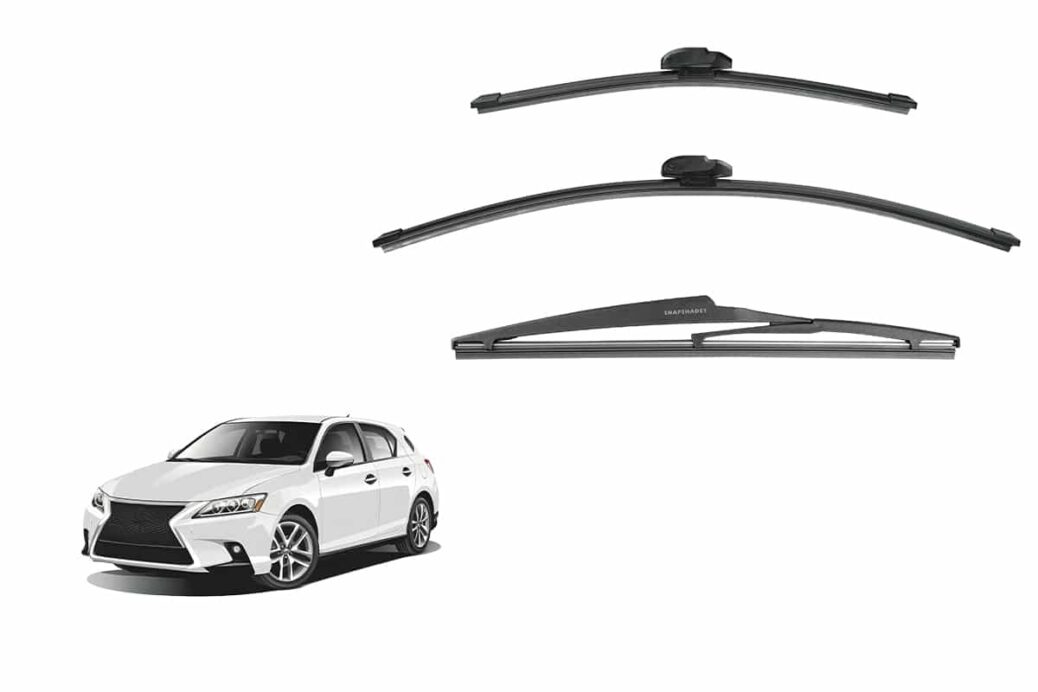 Lexus CT 200H Car Window Wipers (2011-2022)