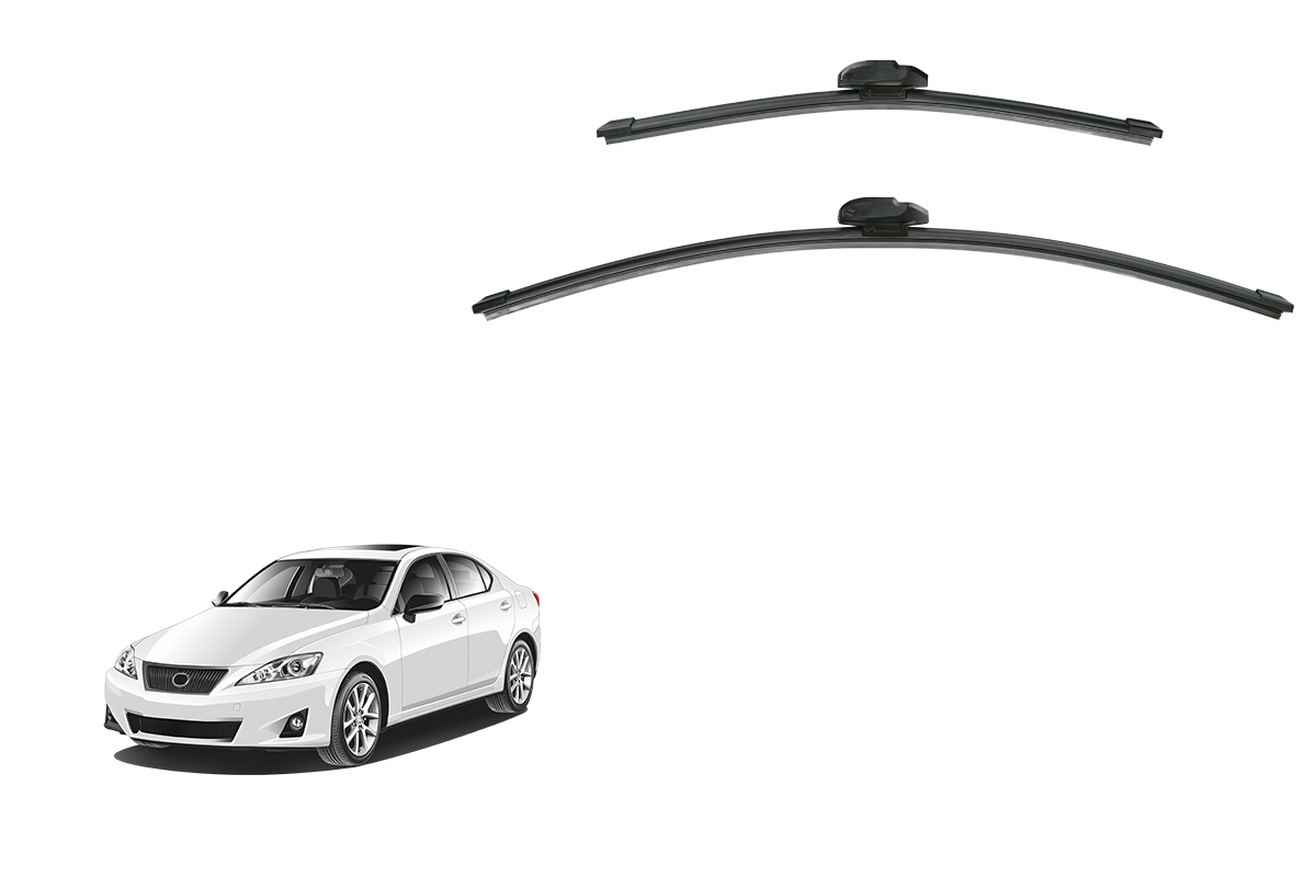 Lexus IS Sedan 2nd Generation Car Window Wipers (XE20; 2006-2013) Lexus IS Sedan 2nd Generation Car Window Wipers (XE20; 2006-2013)