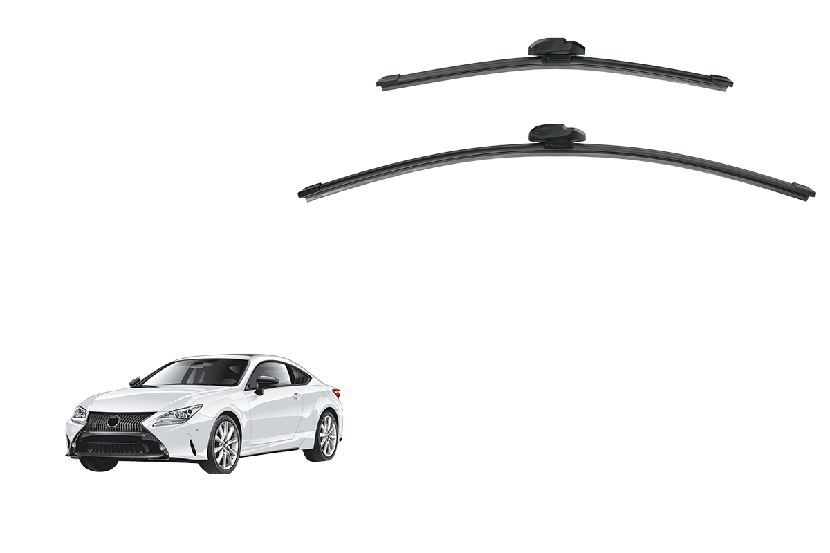 Lexus RC Car Window Wipers (XC10; 2014-2025) Lexus RC Car Window Wipers (XC10; 2014-2025)