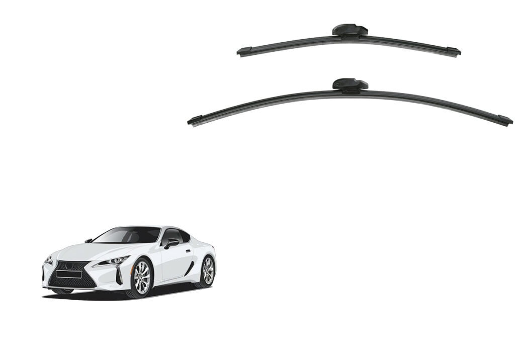 Lexus LC Coupe/Convertible Car Window Wipers (Z100; 2017-Present)