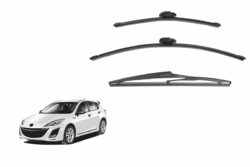 Mazda 3 Hatchback 2nd Generation Car Window Wipers (BL; 2009-2013)
