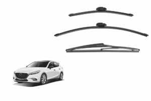 Mazda 3 Hatchback/Sedan 3rd Generation Car Window Wipers (BM/BN; 2013-2018)